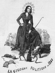 La Gigogne politique de 1848 (George Sand (Aurore Dupin, Baronne Dudevant) (1804-1876) French writer)