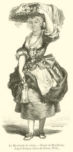 The Cream Seller by French School