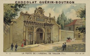 Arsenal Gate of Toulon, Var by French School