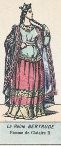 Queen Bertrude, Wife of Clotaire II by French School