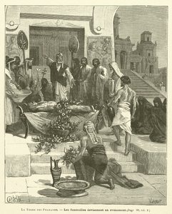 The Land of the Pharaohs (engraving) by French School