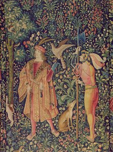 Leaving for the Hunt, c.1500 by French School