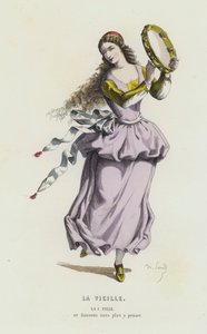 The Old Woman by French School