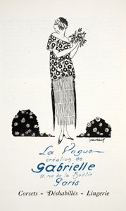 La Vogue creation de Gabrielle by French School