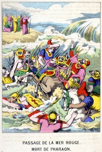 The death of Pharaoh at the crossing of the Red Sea - in 