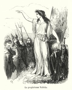 The Prophetess Velleda by French School