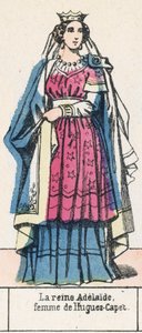 Queen Adelaide, Wife of Hugh Capet by French School