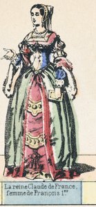 Queen Claude of France, wife of Francis I by French School