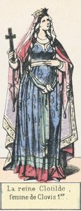 Queen Clotilde, Wife of Clovis I by French School
