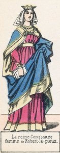 Queen Constance, Wife of Robert the Pious by French School