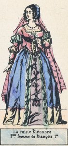 Queen Eleanor, Second Wife of Francis I by French School