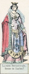 Queen Hermentrude, Wife of Charles I by French School