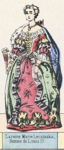 Queen Marie Leszczynska, Wife of Louis XV by French School