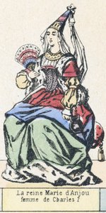 Queen Marie of Anjou, wife of Charles VII by French School