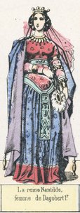 Queen Nantilde, Wife of Dagobert I by French School