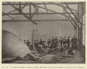 The Room of the Baches at the Le Mans Station, Repair of La Ville de Langres