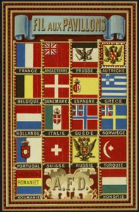 Label for flag thread