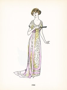 Ladies Fashion, 1908 by French School