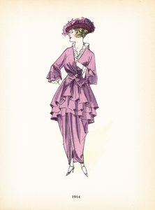 Ladies fashion, 1914
