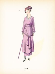 Ladies fashion, 1915