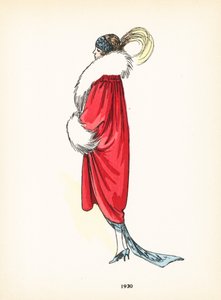 Ladies fashion, 1920 by French School