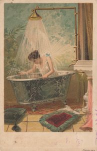 Lady in Bath by French School
