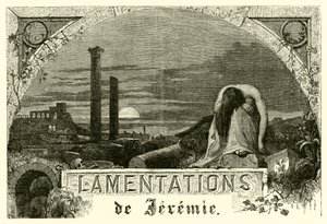 Lamentations of Jeremiah by French School