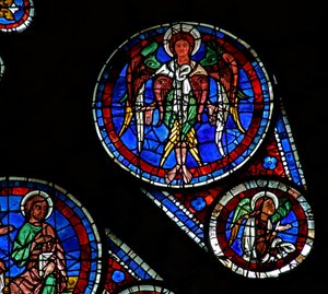 Last Judgement: A Seraphim and an Angel by French School