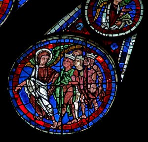Last Judgement: Resurrected Souls with Crowns Are Led to Paradise by French School