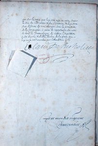 Last Page of the Statutes of the French Academy
