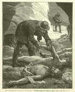 The Cannibal of the Rocky Mountains by French School