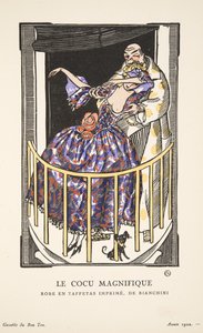 The Magnificent Cuckold, from a Collection of Fashion Plates by French School