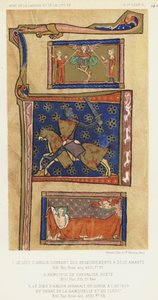 The God of Love Giving Teachings to Two Lovers, Coat of Arms of a Knight Poet, The God of Love Appears in a Dream to the Author of the Debate of the Damsel and the Clerk