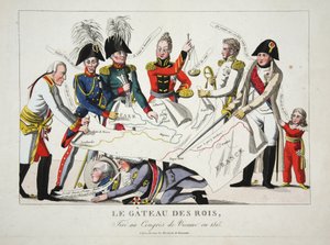 Le Gateau des Rois, Tire au Congres de Vienne en 1815