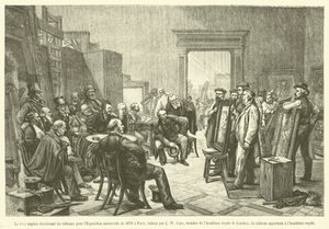 The English Jury Choosing Paintings for the 1878 Universal Exhibition in Paris