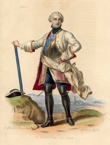 Marshal of Saxe by French School