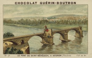 Saint-Benezech Bridge, Avignon, Vaucluse