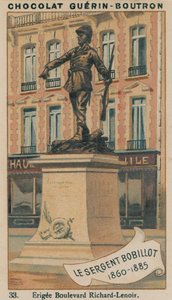 Sergeant Bobillot, 1860-1885, Erected Boulevard Richard-Lenoir