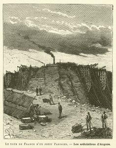 The Tour of France of a Little Parisian (engraving) by French School
