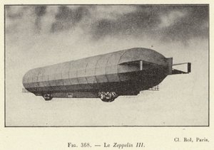 The Zeppelin III by French School