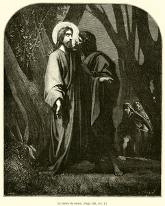The Kiss of Judas by French School