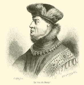 Duke of Berry (engraving) by French School