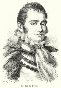 The Duke of Berry (engraving) by French School