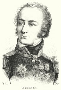 General Foy (engraving) by French School