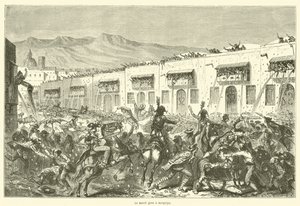Mardi Gras in Arequipa (engraving)