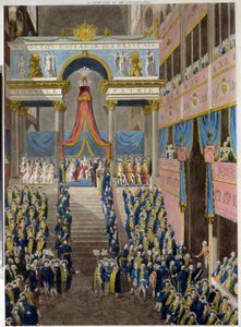 The Coronation of Napoleon on December 2, 1804 by French School
