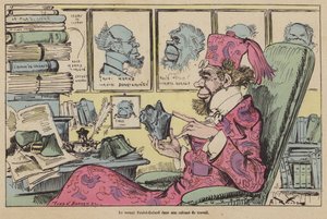The Scholar Poulet-Galard in His Study by French School