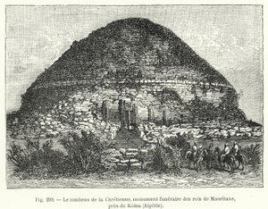 The Tomb of the Christian Woman, Funerary Monument of the Kings of Mauritania, near Kolea, Algeria
