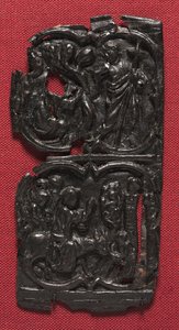 Leather Panel, c.1350-1400 by French School