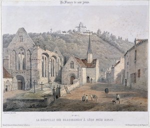 Lehon Abbey and Beaumanoir Chapel near Dinan by French School